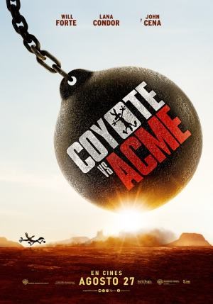 Cartel de Coyote Vs Acme SUB