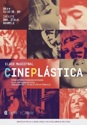 Cartel de Clase magistral Cineplástica