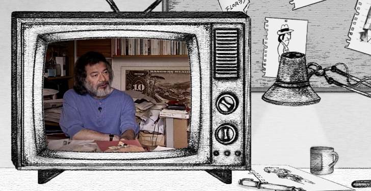 Helioflores. El hombre de negro